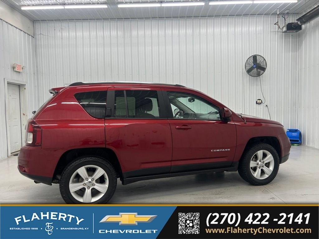 Used 2014 Jeep Compass Latitude with VIN 1C4NJCEB8ED600716 for sale in Brandenburg, KY