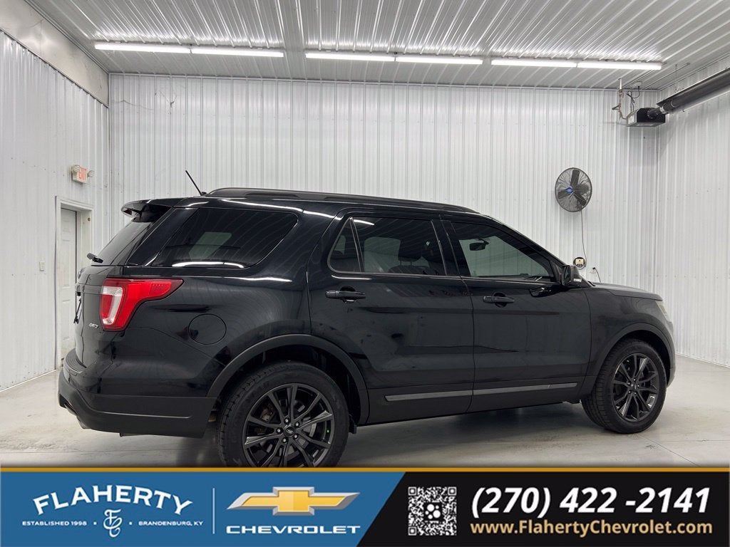 Used 2018 Ford Explorer XLT with VIN 1FM5K8D80JGC83499 for sale in Brandenburg, KY