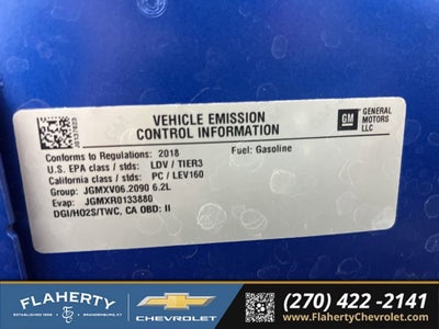 2018 Chevrolet Camaro 2SS
