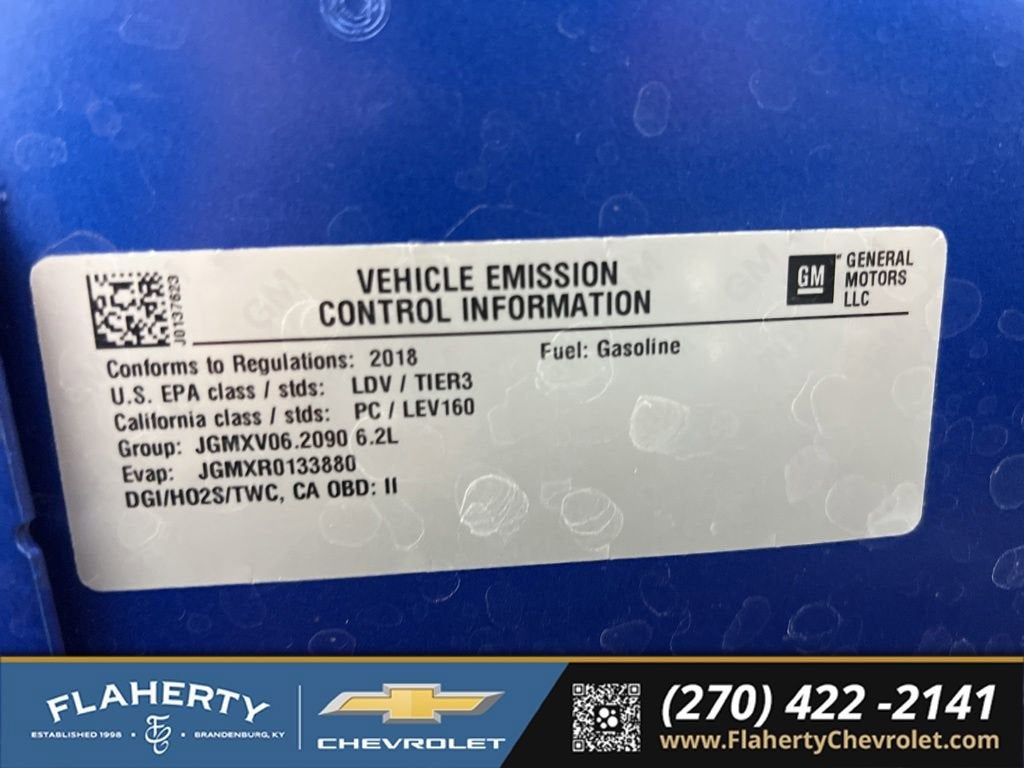 2018 Chevrolet Camaro 2SS