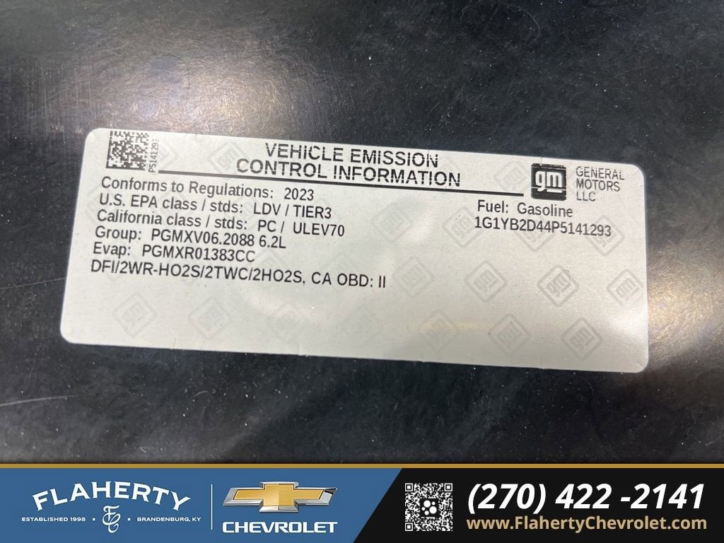 2023 Chevrolet Corvette Stingray 2LT