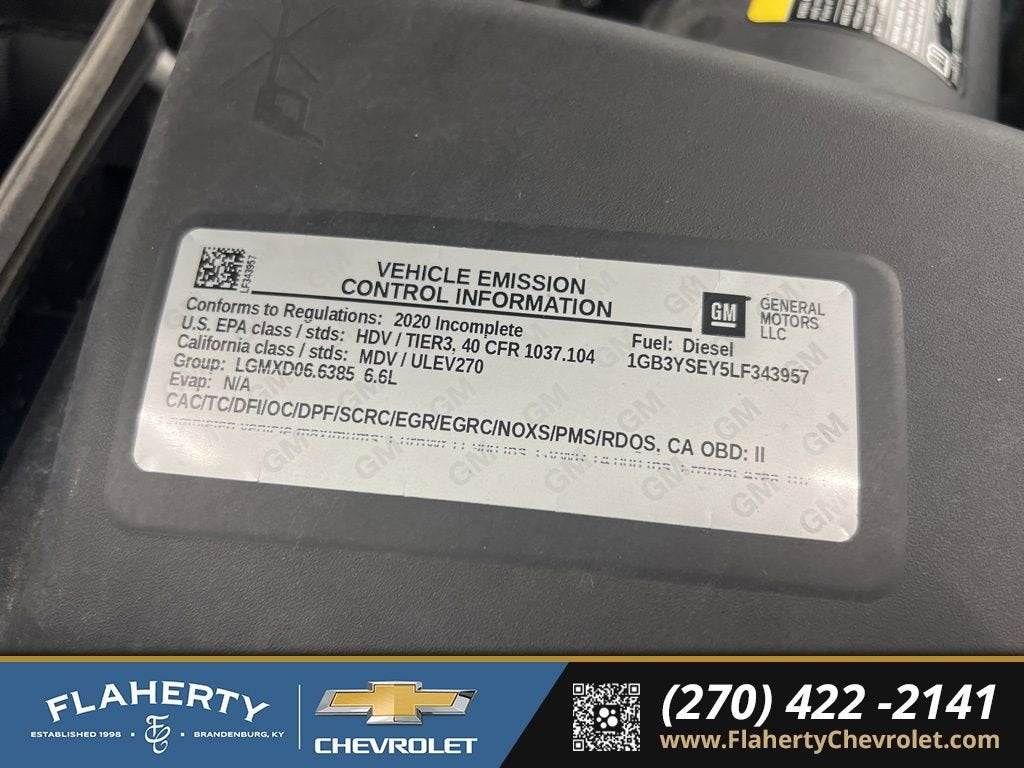 2020 Chevrolet Silverado 3500 HD Chassis Cab Work Truck