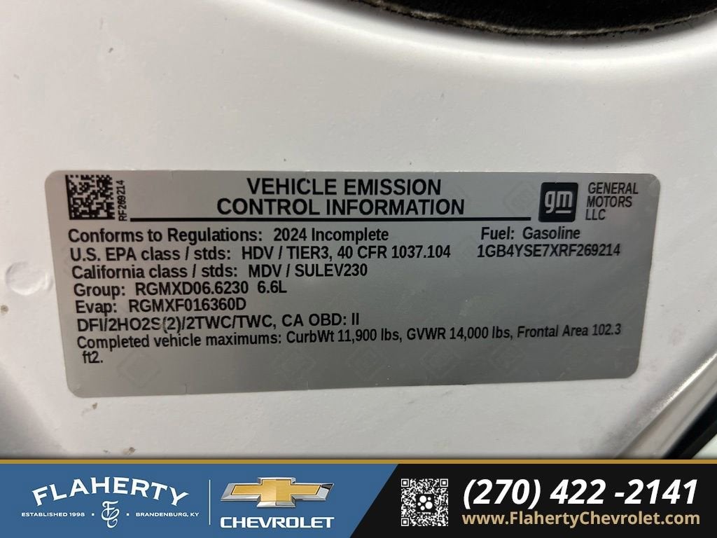 2024 Chevrolet Silverado 3500 HD Chassis Cab Work Truck