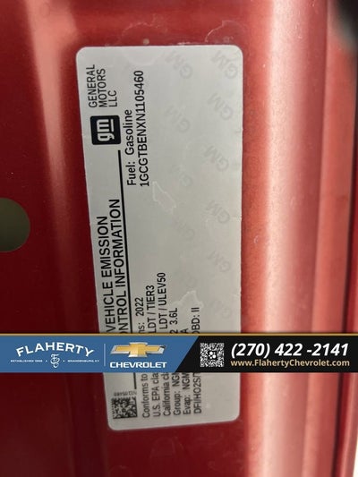 2022 Chevrolet Colorado WT