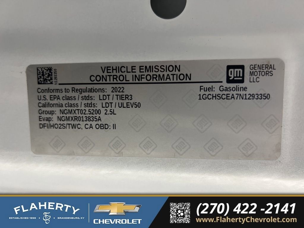 2022 Chevrolet Colorado LT