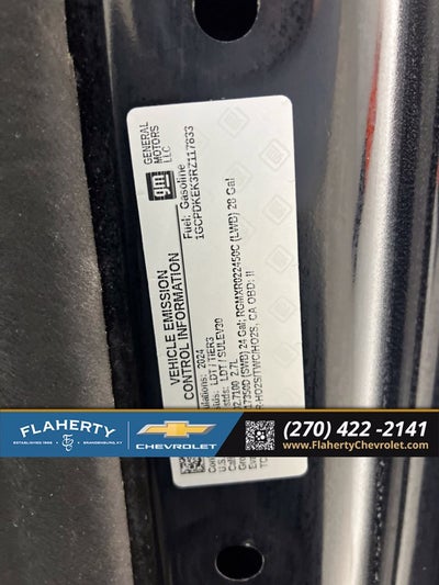 2024 Chevrolet Silverado 1500 LT (2FL)