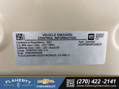 2023 Chevrolet Colorado Z71