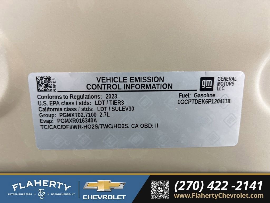 2023 Chevrolet Colorado Z71