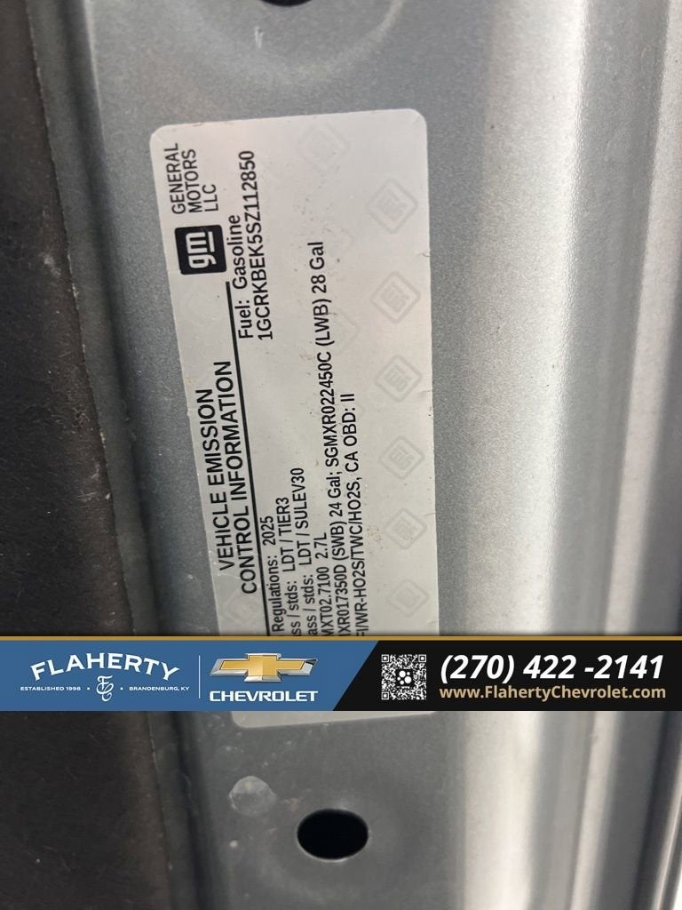 2025 Chevrolet Silverado 1500 Custom