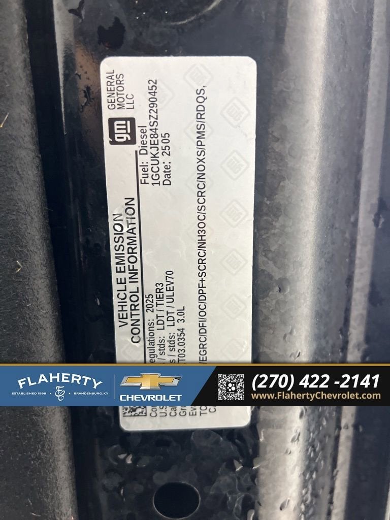 2025 Chevrolet Silverado 1500 High Country