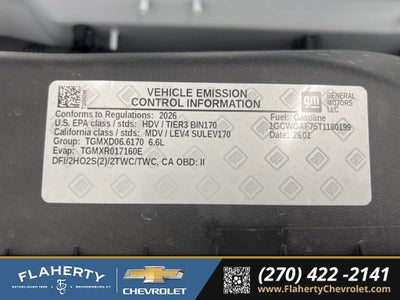 2026 Chevrolet Express Cargo WT