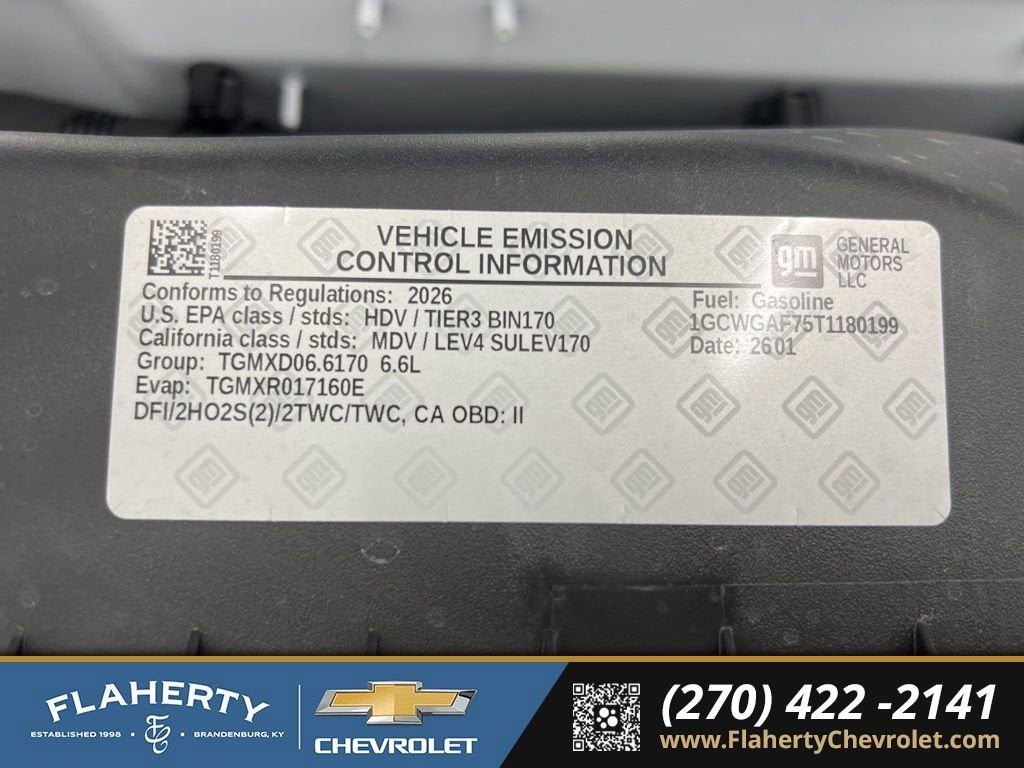 2026 Chevrolet Express Cargo WT