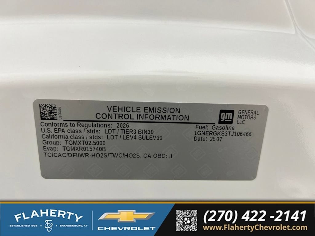 2026 Chevrolet Traverse LT