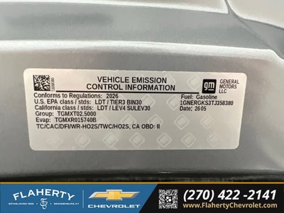 2026 Chevrolet Traverse LT