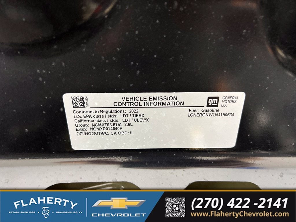 2022 Chevrolet Traverse LT Cloth