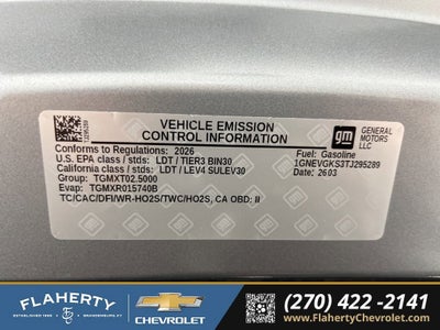 2026 Chevrolet Traverse LT