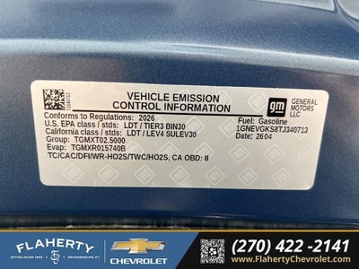 2026 Chevrolet Traverse LT
