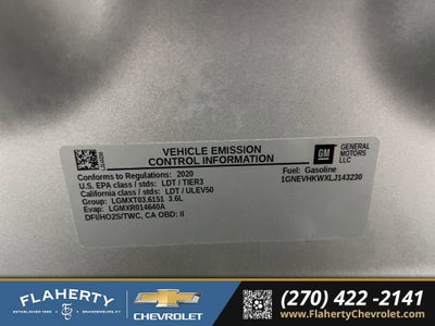 2020 Chevrolet Traverse LT Leather