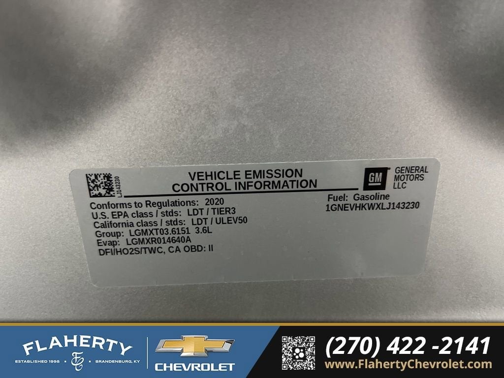 2020 Chevrolet Traverse LT Leather