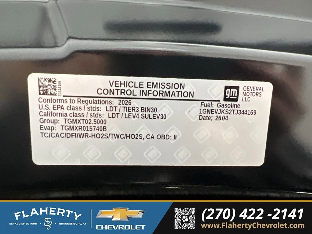 2026 Chevrolet Traverse Z71