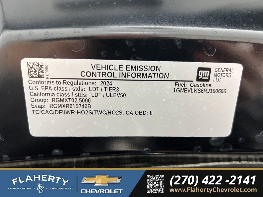 2024 Chevrolet Traverse RS