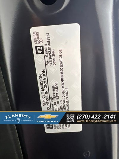 2026 Chevrolet Tahoe Z71