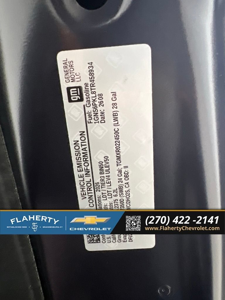 2026 Chevrolet Tahoe Z71