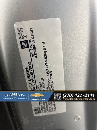 2025 Chevrolet Tahoe Premier