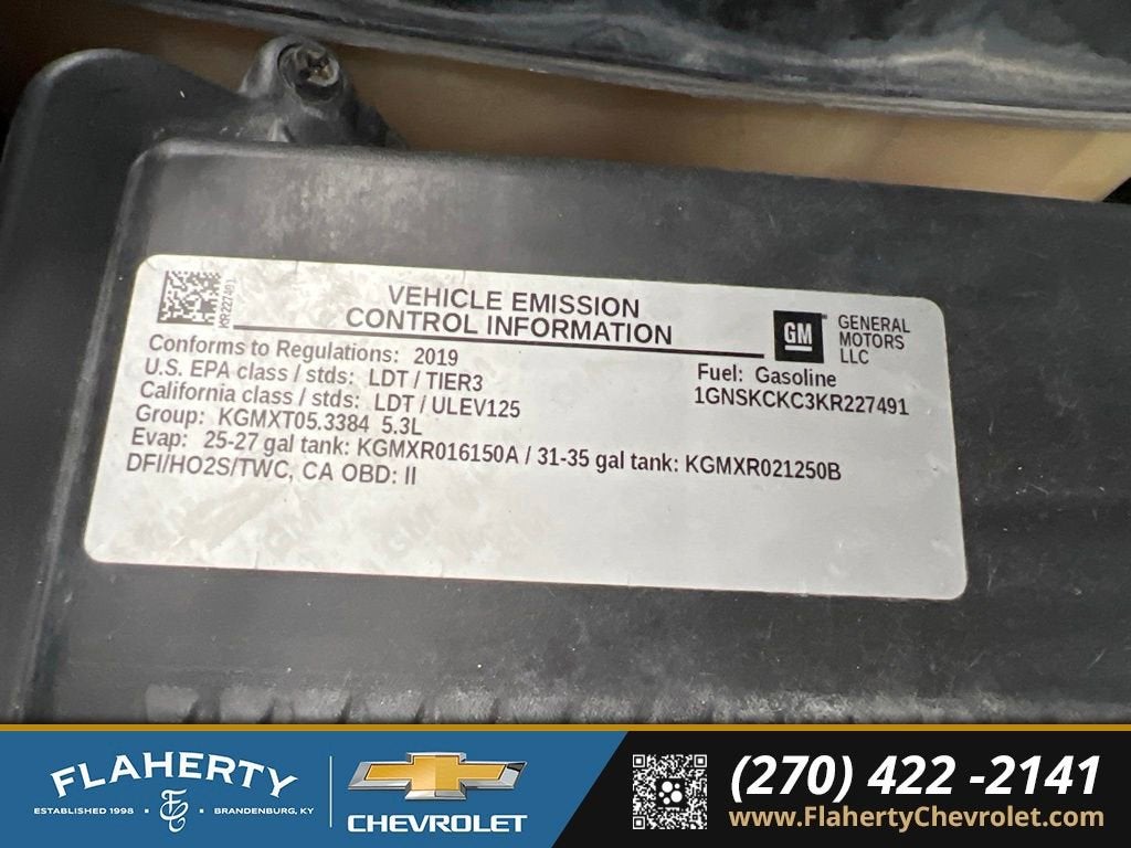 2019 Chevrolet Tahoe Premier