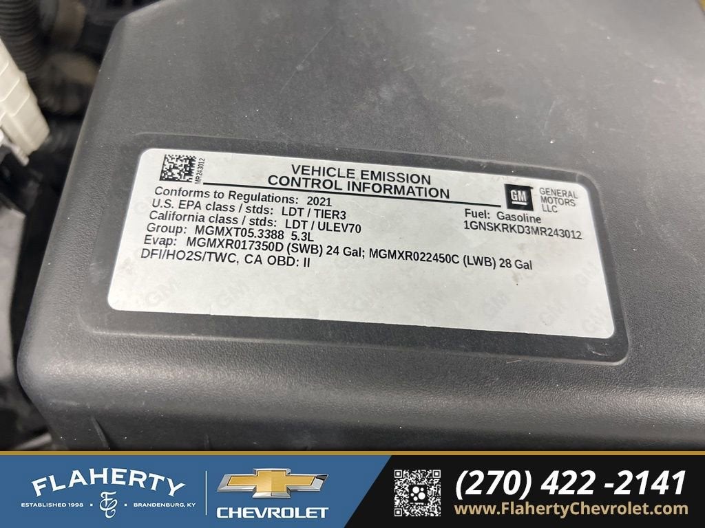 2021 Chevrolet Tahoe RST