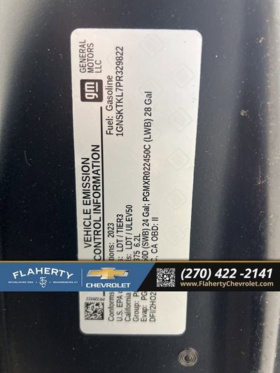 2023 Chevrolet Tahoe High Country