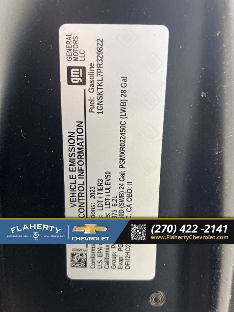 2023 Chevrolet Tahoe High Country