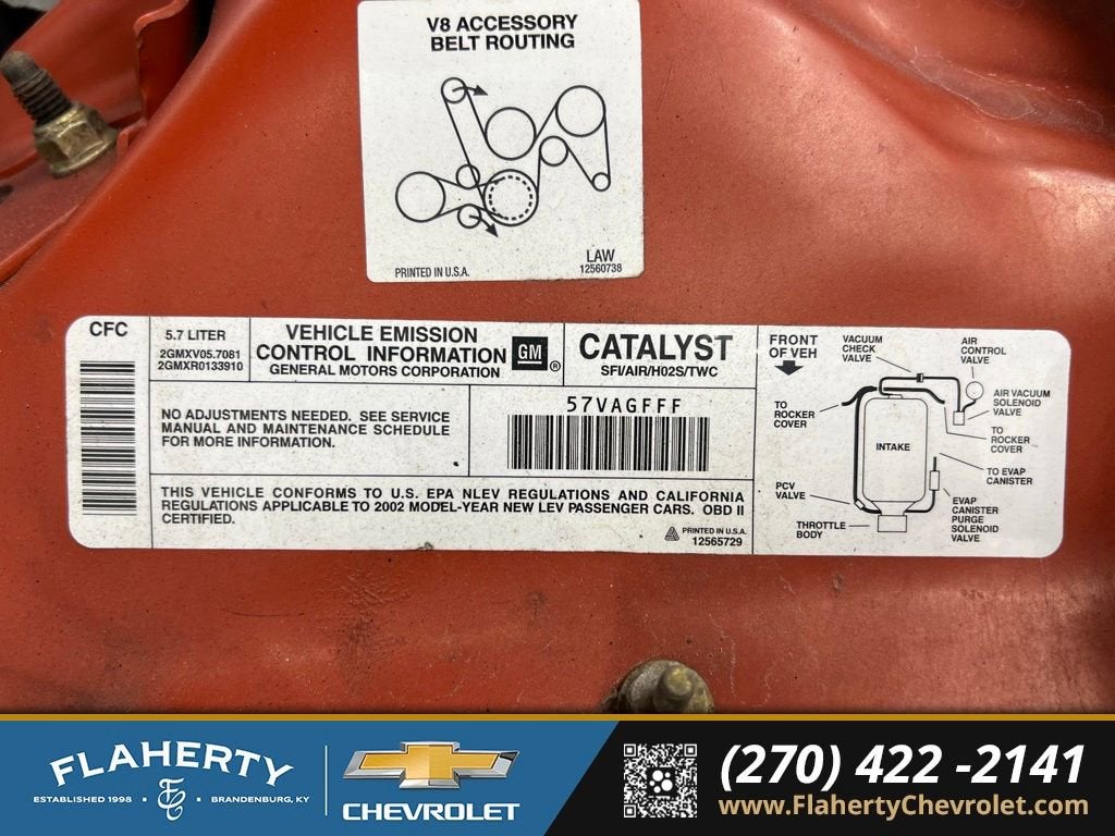 2002 Chevrolet Camaro Z28