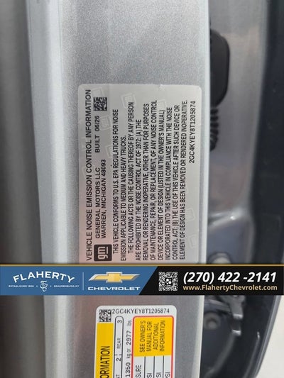 2026 Chevrolet Silverado 2500 HD ZR2