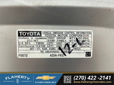 2021 Toyota RAV4 LE