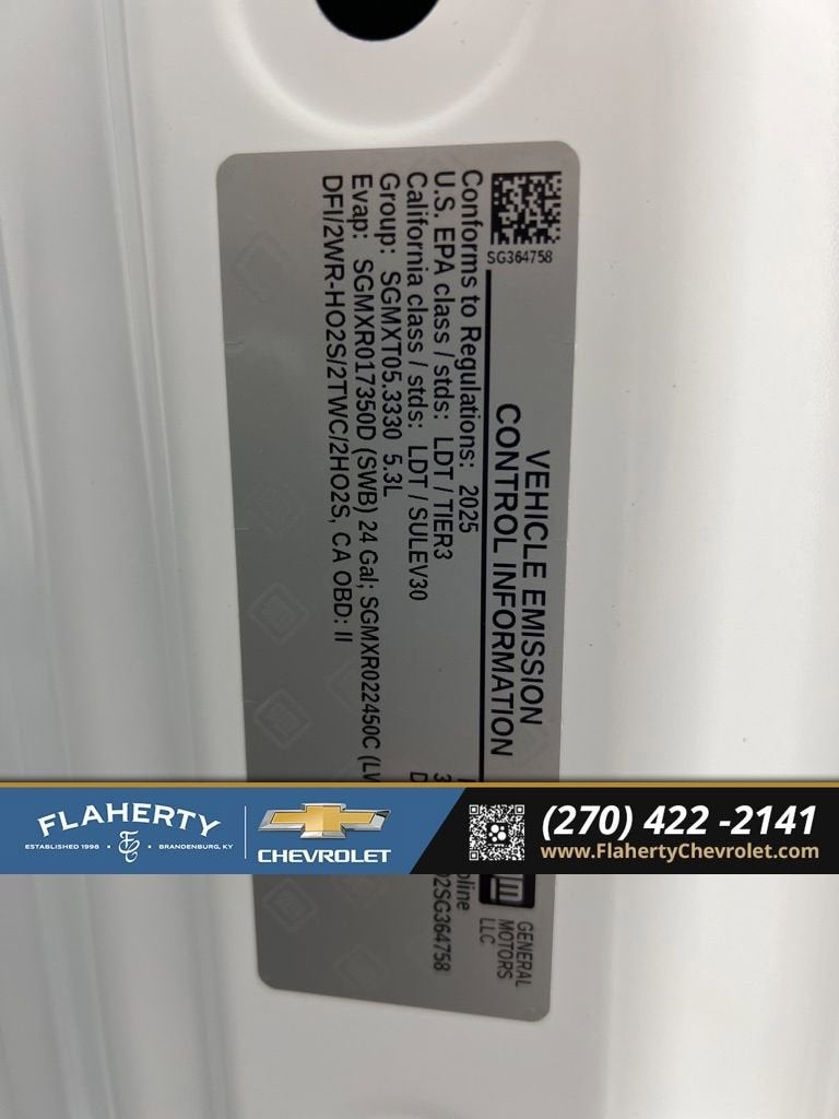 2025 Chevrolet Silverado 1500 WT