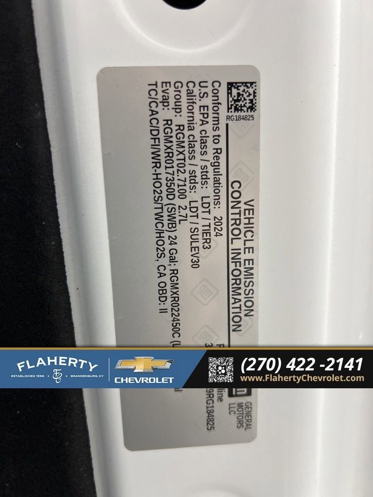 2024 Chevrolet Silverado 1500 LT (2FL)