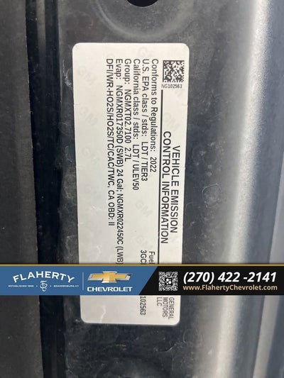 2022 Chevrolet Silverado 1500 LTD LT (2FL)