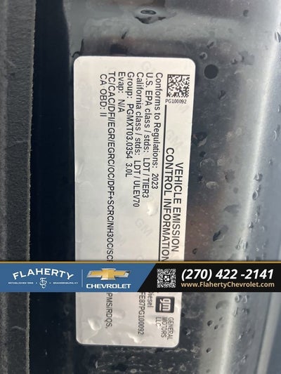 2023 Chevrolet Silverado 1500 LT Trail Boss