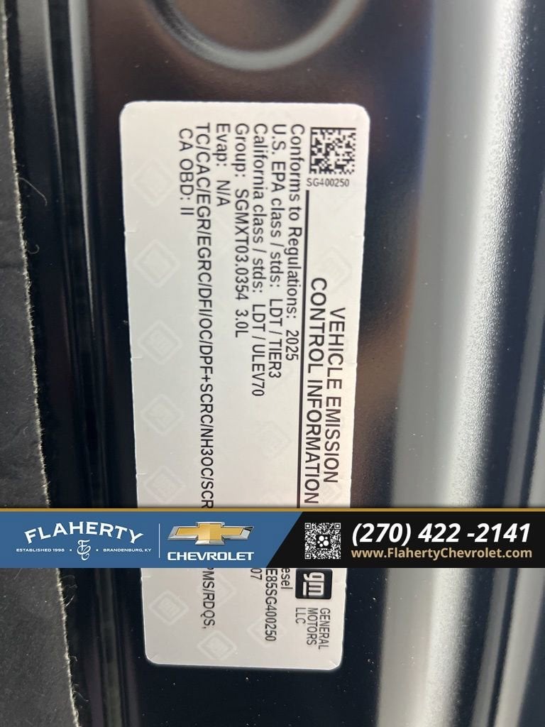 2025 Chevrolet Silverado 1500 LT