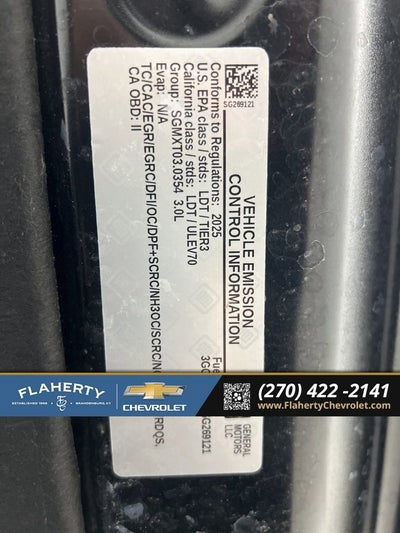 2025 Chevrolet Silverado 1500 LTZ