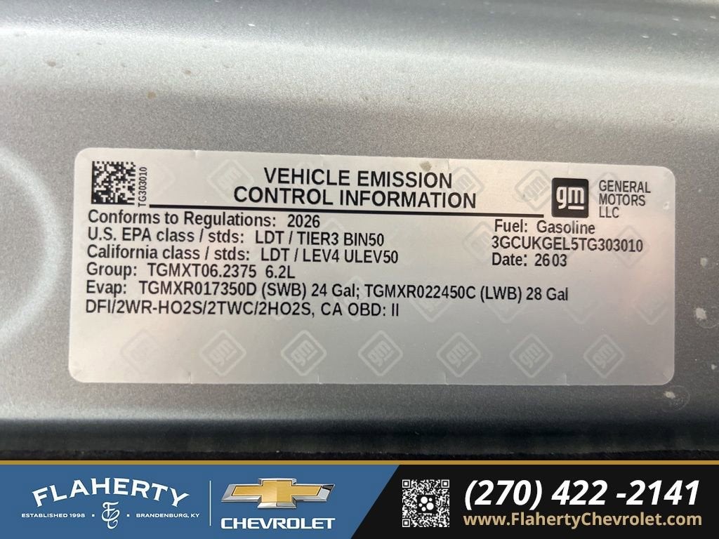 2026 Chevrolet Silverado 1500 LTZ