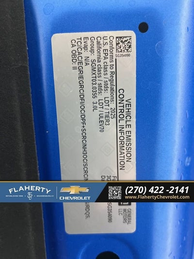 2025 Chevrolet Silverado 1500 ZR2