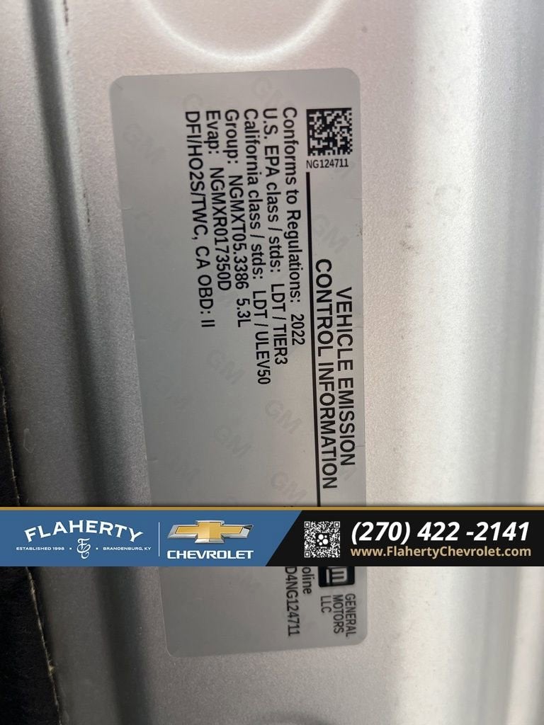 2022 Chevrolet Silverado 1500 LTD LT