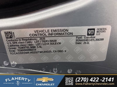 2026 Chevrolet Equinox LT