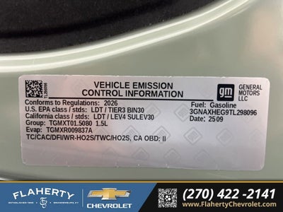 2026 Chevrolet Equinox LT