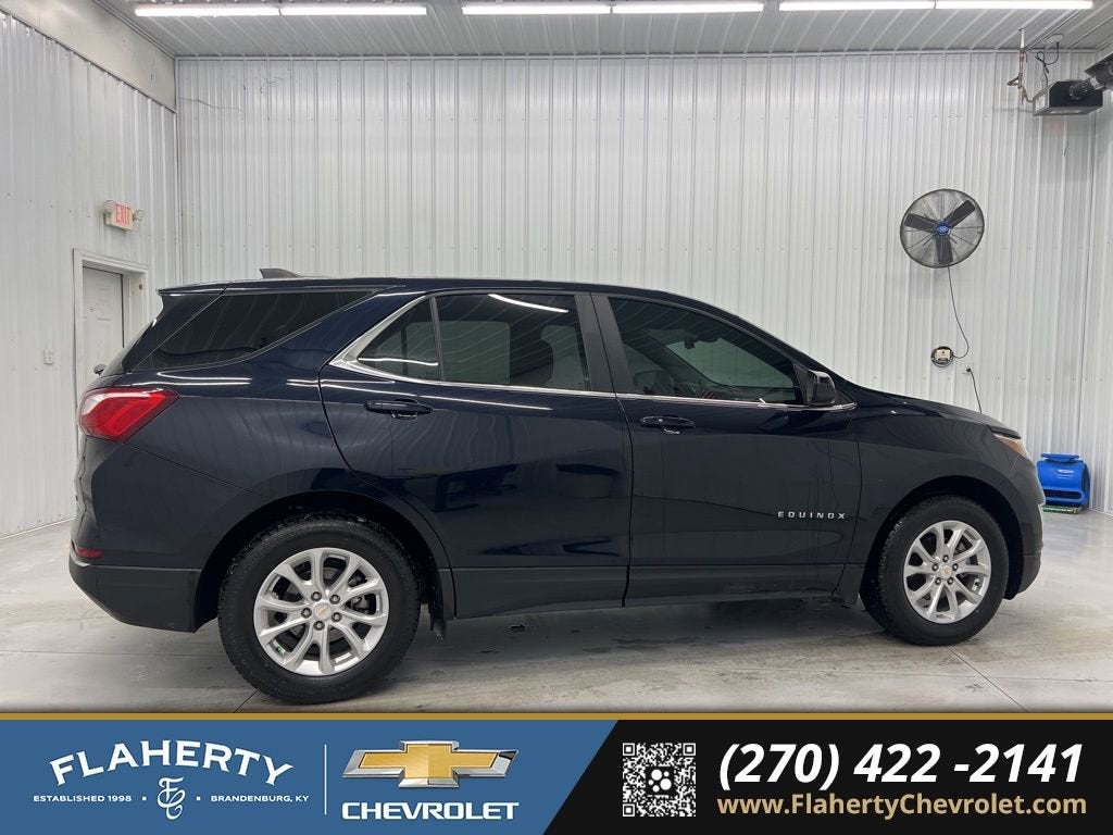 Used 2021 Chevrolet Equinox LT with VIN 3GNAXKEV8MS141243 for sale in Brandenburg, KY
