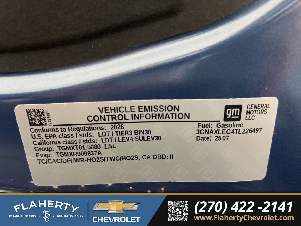 2026 Chevrolet Equinox RS