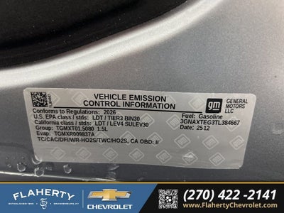 2026 Chevrolet Equinox RS