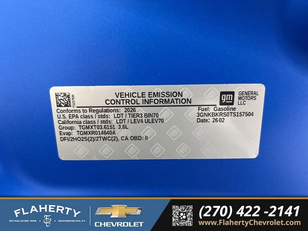 2026 Chevrolet Blazer RS